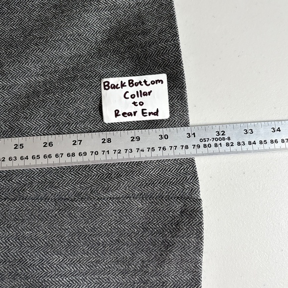 Lauren Ralph Lauren Wool Herringbone Elbow Patch Sport Coat Blazer - Men's 40R - Picture 12 of 12